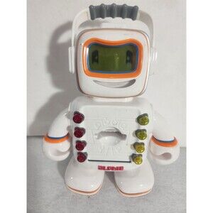 Alphie Electronic Talking Learning Interactive Robot Playskool 2009 Cards Works!